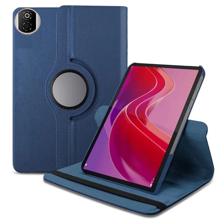 Honor Pad X7 360 Tablet Deri Kılıf - Lacivert