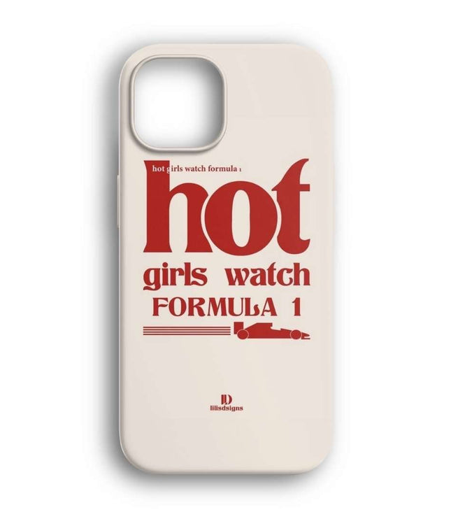 Hot Girls Watch Formula 1 Telefon Kılıfı