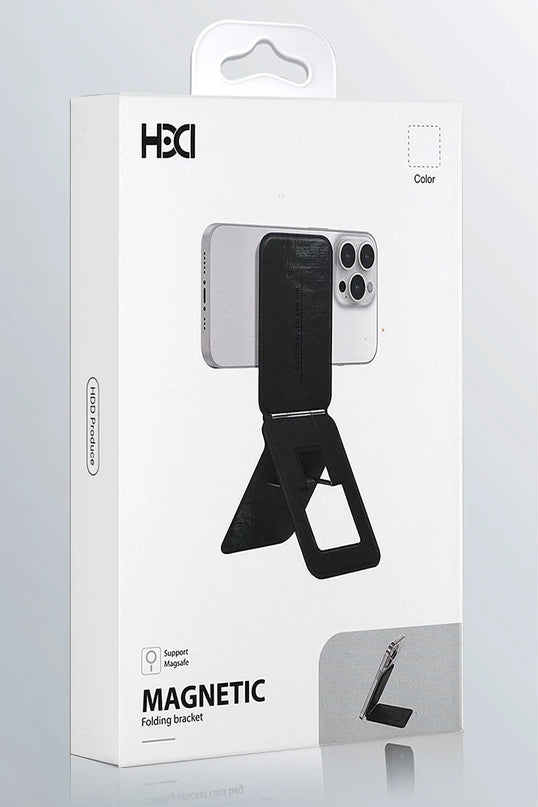 HS-017 Telefon Arkası Magsafe Stant - Mor 7