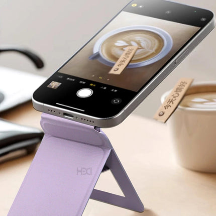 HS-017 Telefon Arkası Magsafe Stant - Siyah 5
