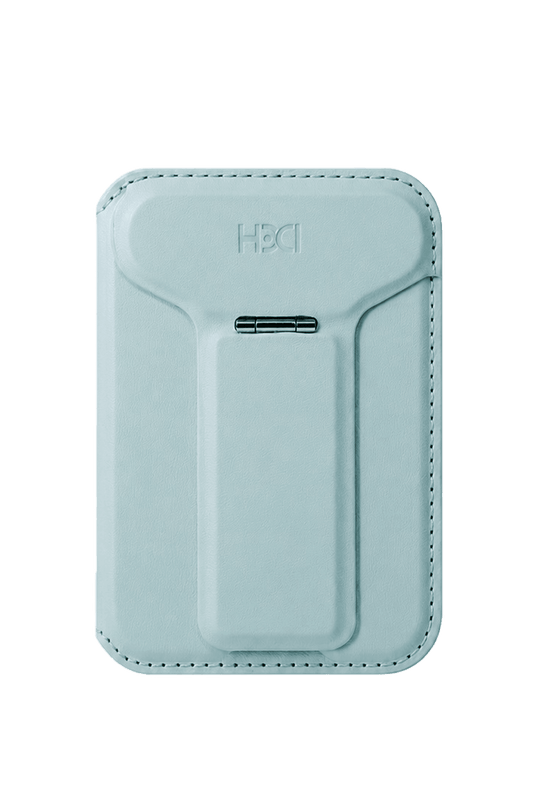HS-021 Stand Özellikli MagSafe Cüzdan - Su Yeşili 2