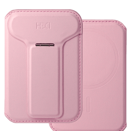 HS-021 Stand Özellikli Magsafe Kartlık - Pembe 3