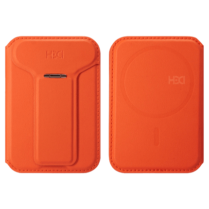 HS-021 Stand Özellikli Magsafe Kartlık - Turuncu