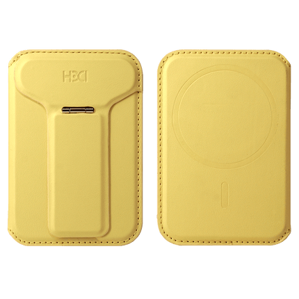 HS-021 Stand Özellikli Magsafe Kartlık - Sarı