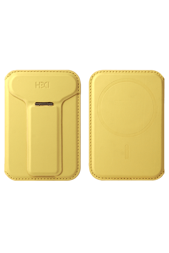 HS-021 Stand Özellikli Magsafe Kartlık - Sarı