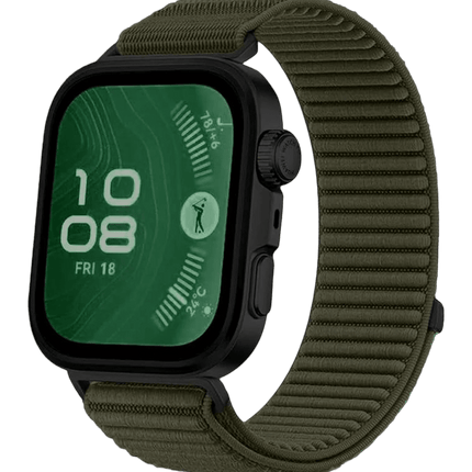 Huawei Fit 4 Braid Kordon - Koyu Yeşil