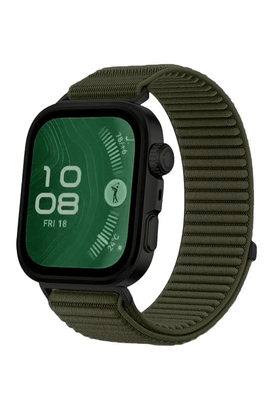 Huawei Fit 4 Braid Kordon - Koyu Yeşil