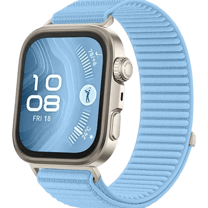 Huawei Fit 4 Braid Kordon - Açık Mavi
