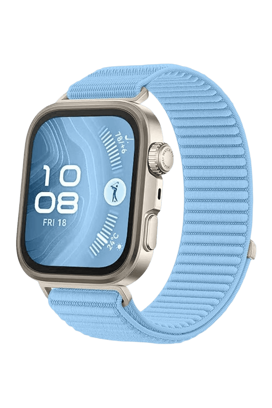 Huawei Fit 4 Braid Kordon - Açık Mavi