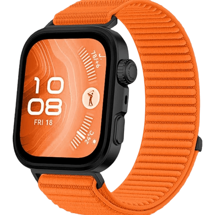 Huawei Fit 4 Braid Kordon - Turuncu