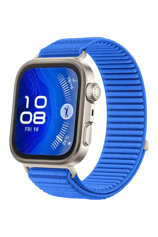 Huawei Fit 4 Braid Kordon - Mavi