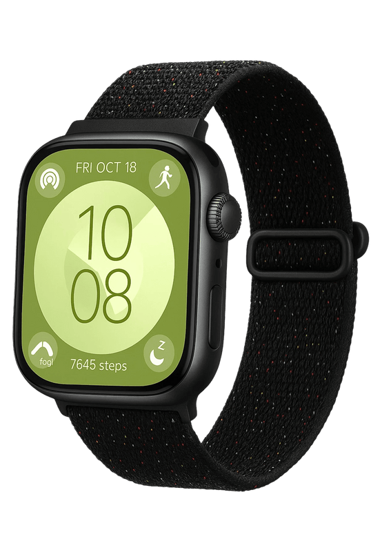 Huawei Fit 4 Star Kordon - Benekli Siyah