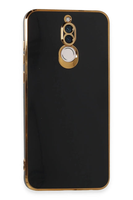 Huawei Mate 10 Lite Volet Silikon Kılıf - Siyah