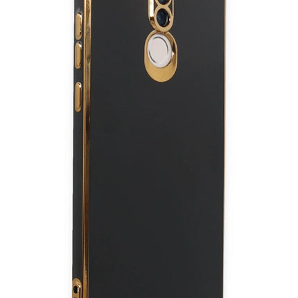 Huawei Mate 10 Lite Volet Silikon Kılıf - Siyah 2