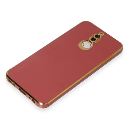 Huawei Mate 10 Lite Volet Silikon Kılıf - Kırmızı 4