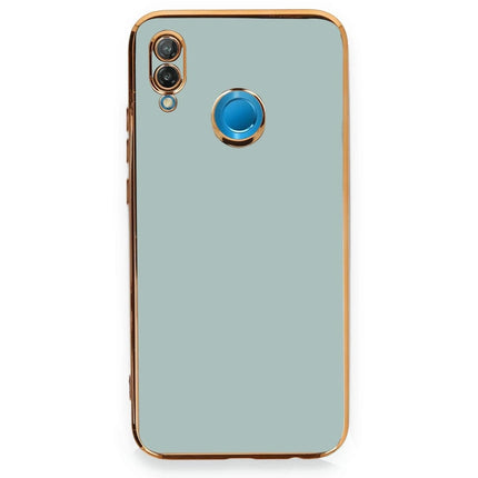 Huawei P20 Lite Volet Silikon Kılıf - Açık Yeşil