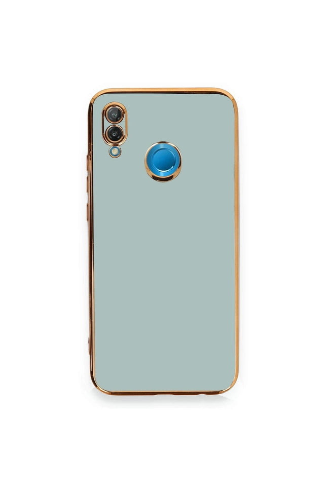Huawei P20 Lite Volet Silikon Kılıf - Açık Yeşil