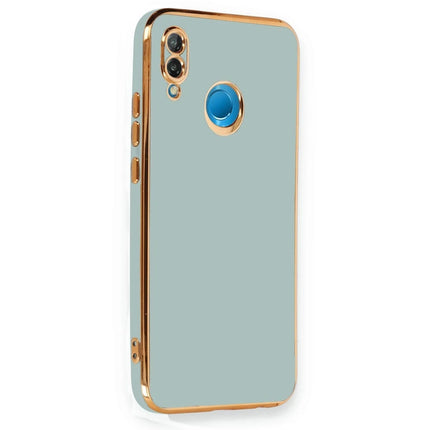 Huawei P20 Lite Volet Silikon Kılıf - Açık Yeşil 2