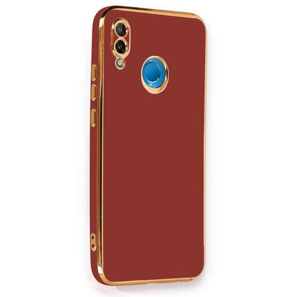Huawei P20 Lite Volet Silikon Kılıf - Kırmızı 2
