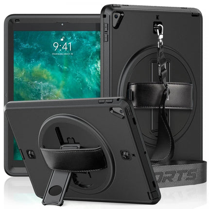 iPad 5 Air 9.7 Strap-C Otterbox Tablet Kapak Kılıf - Siyah