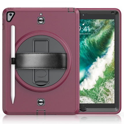 iPad 5 Air 9.7 Strap-C Otterbox Tablet Kapak Kılıf - Mürdüm 2