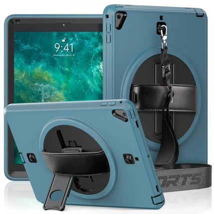 iPad 5 Air 9.7 Strap-C Otterbox Tablet Kapak Kılıf - Mavi