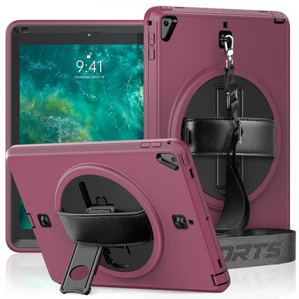 iPad 5 Air 9.7 Strap-C Otterbox Tablet Kapak Kılıf - Mürdüm