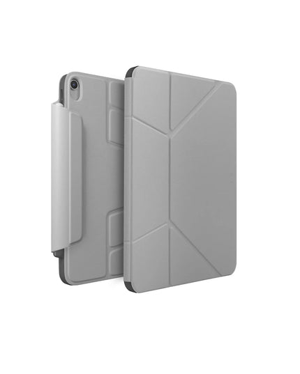 iPad Air 11 (2024) Ryze Standlı Katlanabilir Tablet Kapak Kılıf - Gri