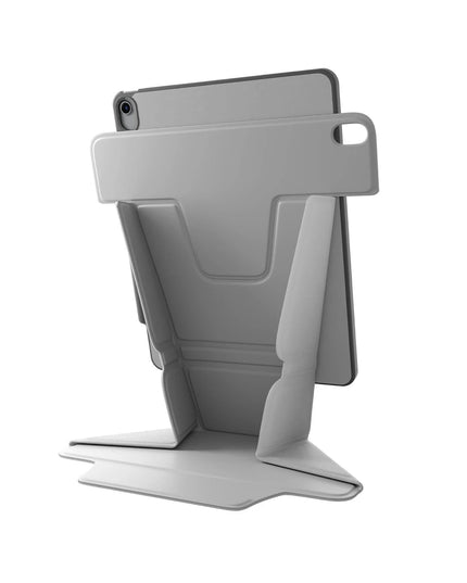 iPad Air 11 (2024) Ryze Standlı Katlanabilir Tablet Kapak Kılıf - Gri 3