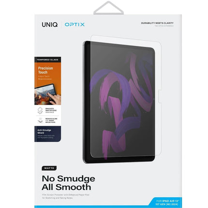 iPad Air 13 (2024) Optix Tablet Mat Ekran Koruyucu 3