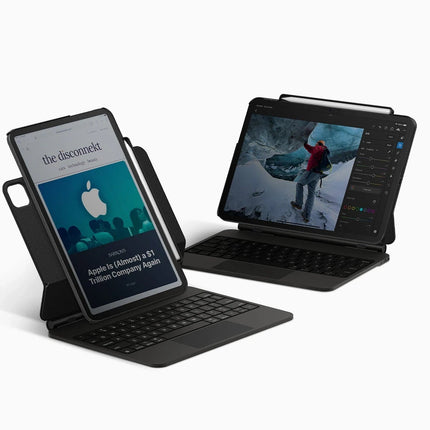 iPad Pro 11 (2022) Axel Manyetik Tablet Kılıf - Siyah 4