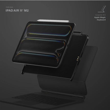 iPad Pro 11 (2022) Axel Manyetik Tablet Kılıf - Siyah 6