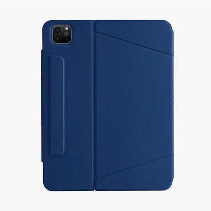 iPad Pro 11 (2022) Ryze Standlı Katlanabilir Tablet Kapak Kılıf - Lacivert