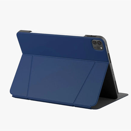 iPad Pro 11 (2022) Ryze Standlı Katlanabilir Tablet Kapak Kılıf - Lacivert 3