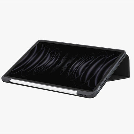 iPad Pro 11 (2022) Ryze Standlı Katlanabilir Tablet Kapak Kılıf - Siyah 4