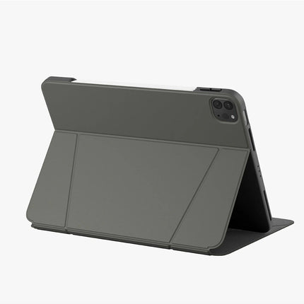 iPad Pro 11 (2022) Ryze Standlı Katlanabilir Tablet Kapak Kılıf - Yeşil 3