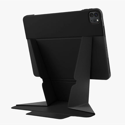 iPad Pro 11 (2022) Ryze Standlı Katlanabilir Tablet Kapak Kılıf - Siyah 5
