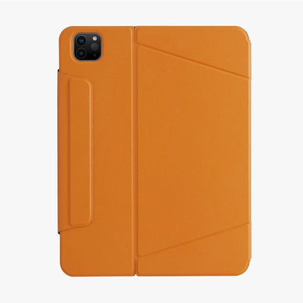 iPad Pro 11 (2022) Ryze Standlı Katlanabilir Tablet Kapak Kılıf - Sarı