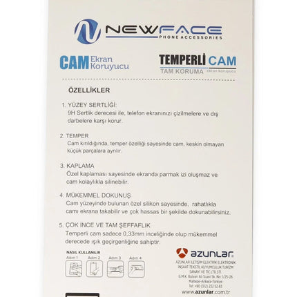 iPhone 12 Pro 3D Antistatik Cam Ekran Koruyucu 4