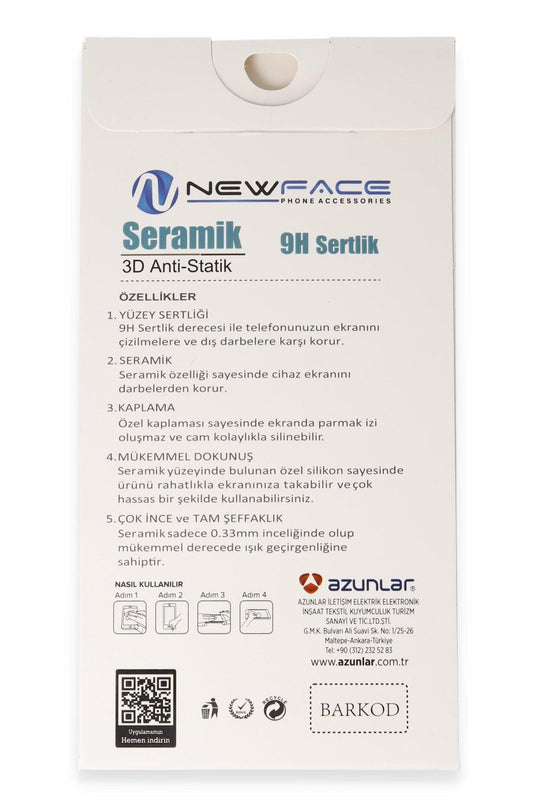 iPhone 13 3D Antistatik Seramik Nano Ekran Koruyucu 2