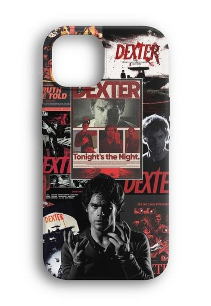 iphone dexter kolaj telefon kılıfı