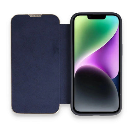 iPhone 13 Pro Max Dolpin Kapaklı Kılıf - Lacivert