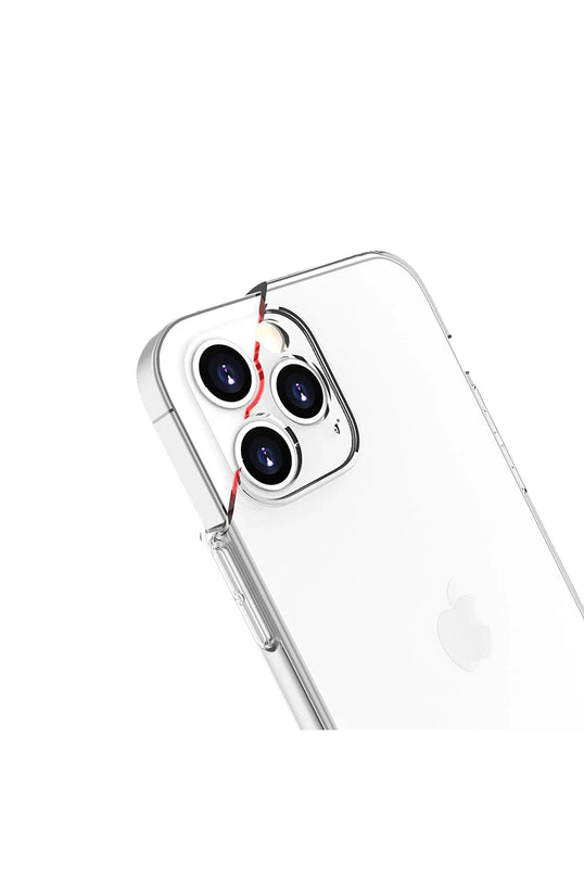 iPhone 13 Pro Max Lüx Şeffaf Silikon Kılıf 5