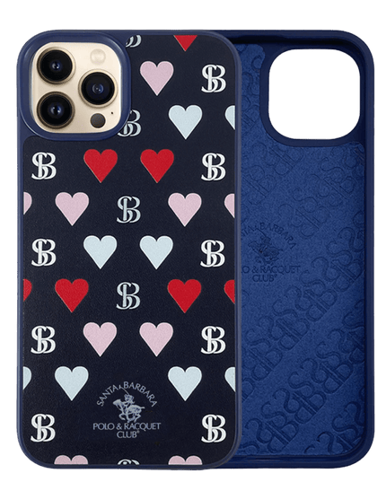 iPhone 13 Pro Max Prudence Deri Kapak Kılıf - Lacivert