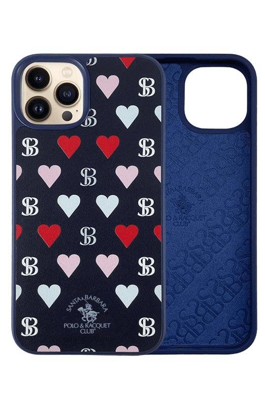 iPhone 13 Pro Max Prudence Deri Kapak Kılıf - Lacivert