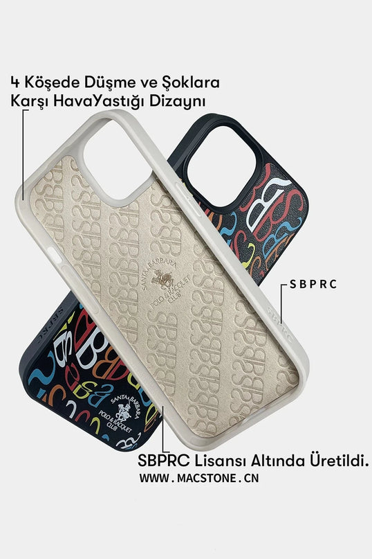 iPhone 13 Pro Max Prudence Deri Kapak Kılıf - Beyaz 3