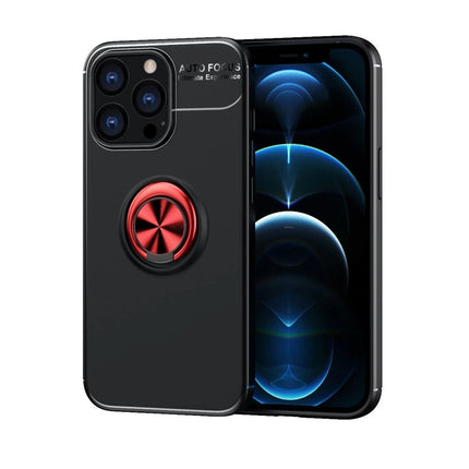 iPhone 13 Pro Max Range Yüzüklü Silikon Kılıf - Siyah 3