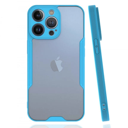 iPhone 13 Pro Platin Silikon Kılıf - Mavi