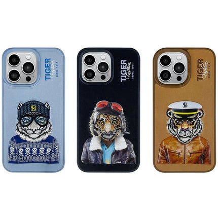 iPhone 14 Fergus Kapak Kılıf - Kahverengi 2