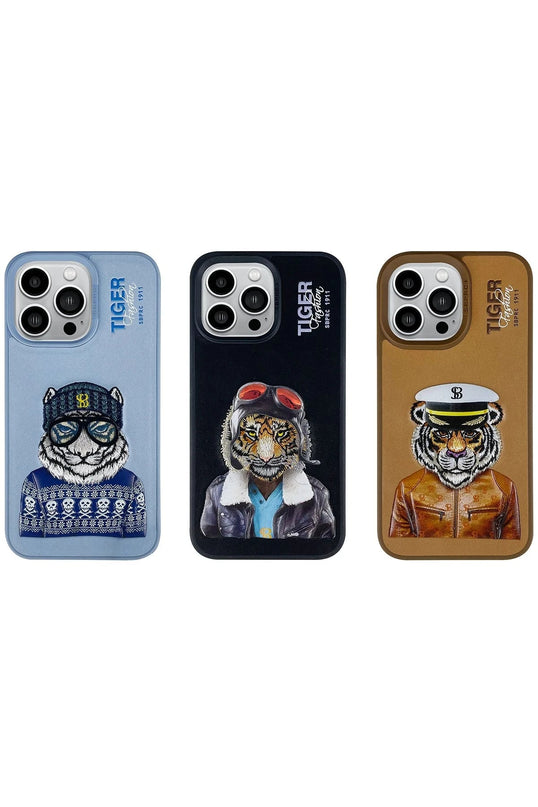 iPhone 14 Fergus Kapak Kılıf - Kahverengi 2